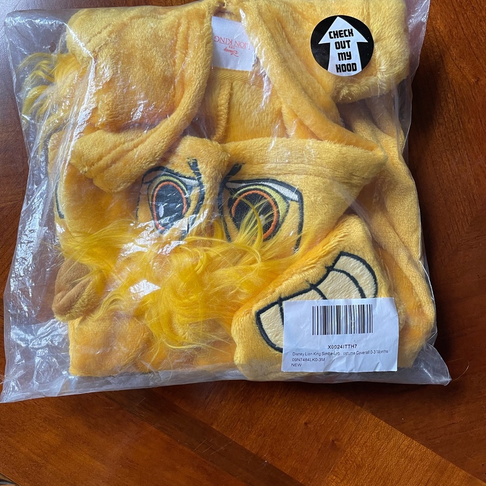 0-3 months Disney Lion King Simba Zip Up - Picture 11 of 11